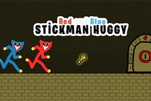 Red and Blue Stickman Huggy Red and Blue Stickman Huggy
