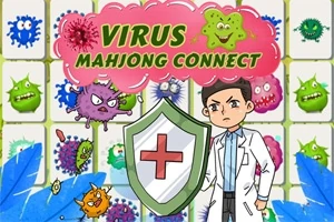 Virus Mahjong Connect